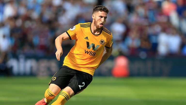 Matt Doherty has played in all of Wolves' Premier League games this season