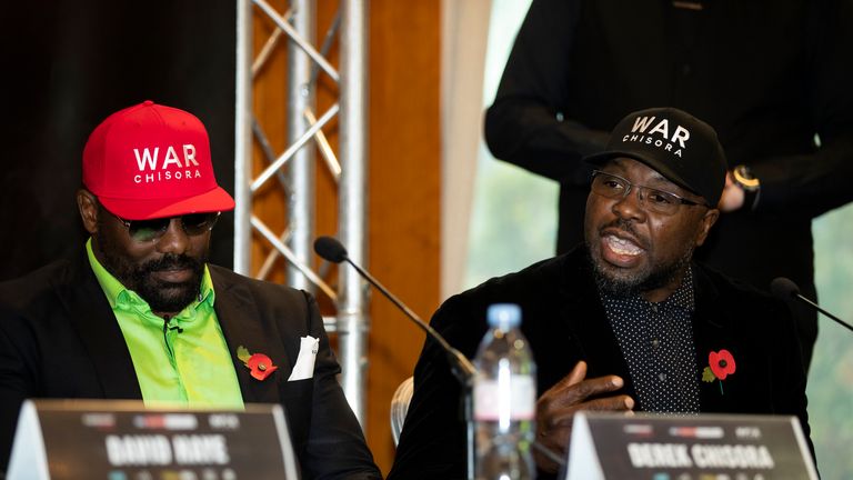 Dereck Chisora and Don Charles