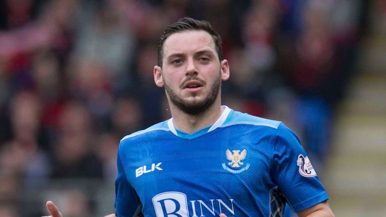 Drey Wright has already made nineteen appearances for St Johnstone since joining the club in the summer