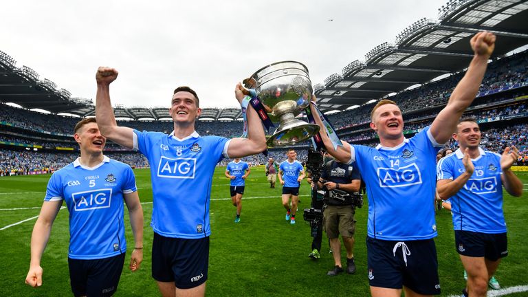 Dublin won the All-Ireland Championship in 2018 for the fourth year in succession