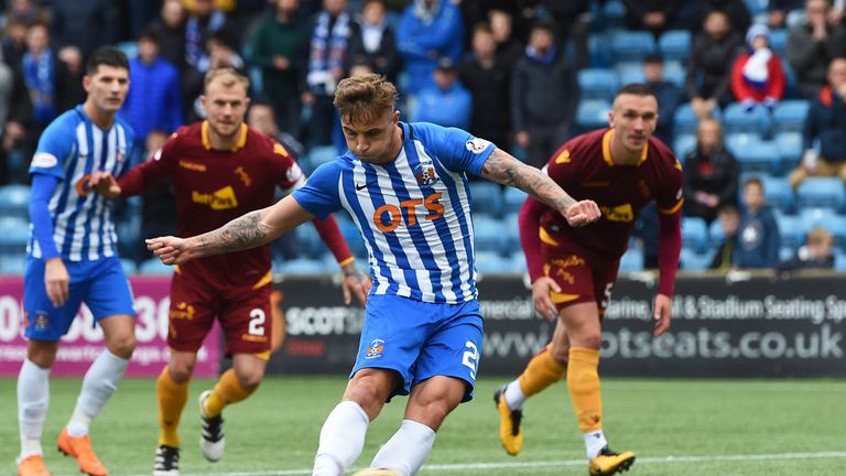 Kilmarnock's Eamonn Brophy scores 