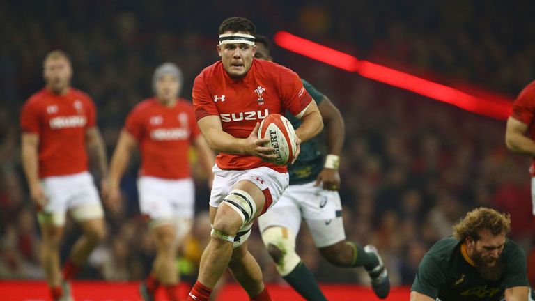 Ellis Jenkins somehow made sure South Africa did not score a first half try after a remarkable piece of defence late on