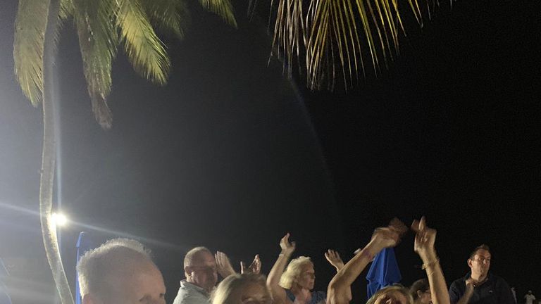 England Women had a family night on the beach in St Lucia during the World T20