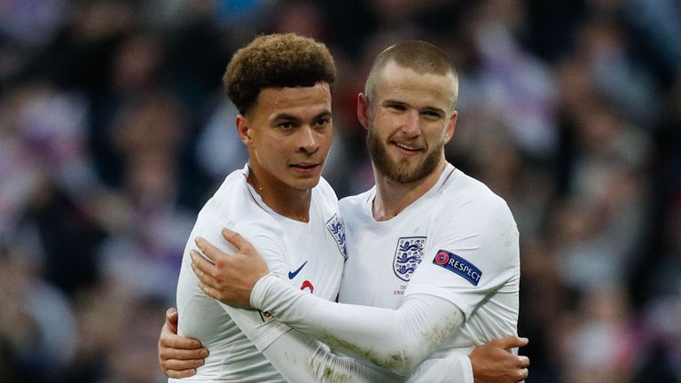 Dele Alli Eric Dier England v Croatia