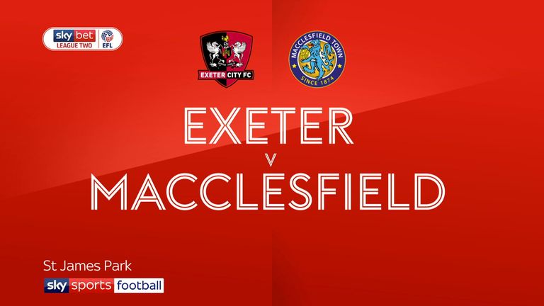 Exeter v Macclesfield
