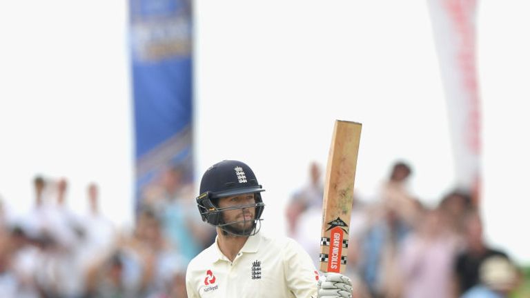 during Day One of the First Test match between Sri Lanka and England at Galle International Stadium on November 6, 2018 in Galle, Sri Lanka.