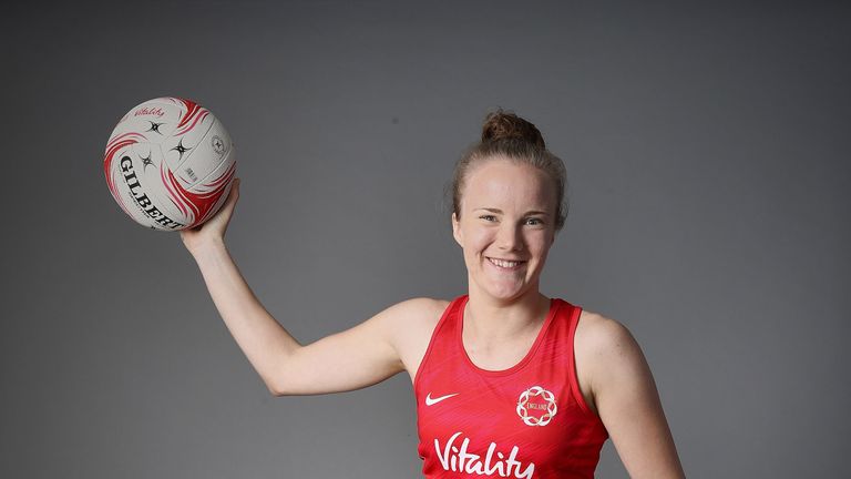 England netball portrait session