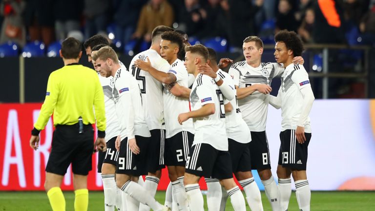 UEFA Nations League A group one match between Germany and Netherlands at Veltins-Arena on November 19, 2018 in Gelsenkirchen, Germany