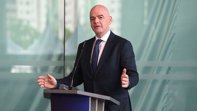 Infantino says it is up to FIFA 'to protect football'