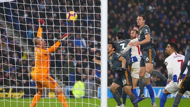 Glenn Murray gives Brighton the lead at the AMEX Stadium