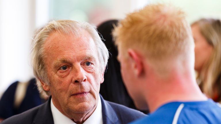 Gordon Taylor attends a reception hosted by the US Ambassador Matthew Barzun at his residence at Winfield House to welcome the Special Olympics GB&#39;s World Games team on July 20, 2015 in London, England.