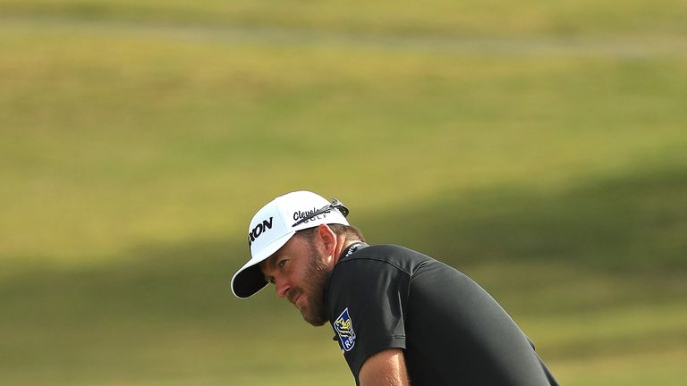 during the final round of the Shriners Hospitals for Children Open at TPC Summerlin on November 4, 2018 in Las Vegas, Nevada.