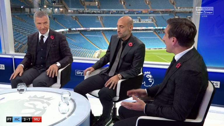 Graeme Souness and Gary Neville had a lively debate on Super Sunday