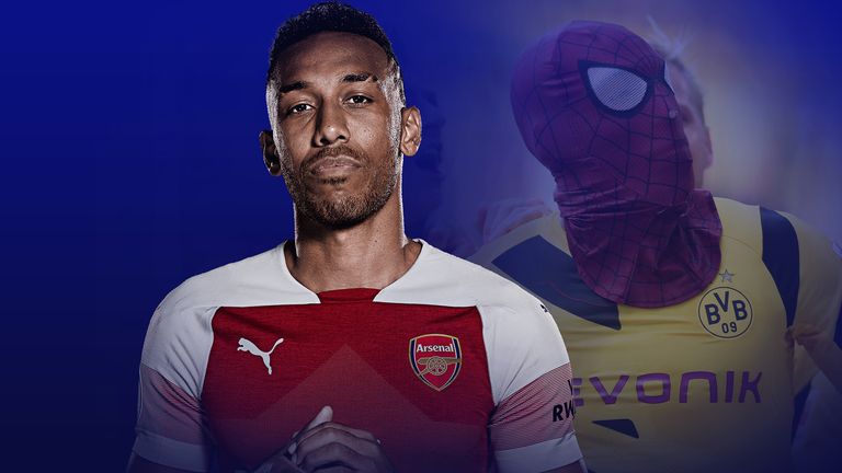 Pierre-Emerick Aubameyang has history as a superhero - will he do it again this weekend?