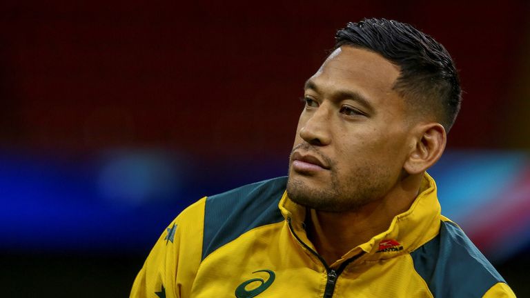 Israel Folau and Bernard Foley have both been hit with a stomach bug this week