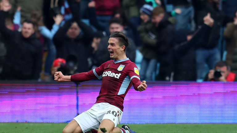 Jack Grealish headed Villa in front before half-time