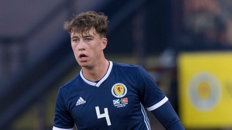 Celtic's Jack Hendry has been called up to the Scotland squad