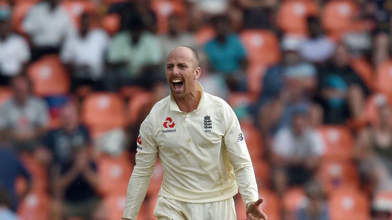 Jack Leach, England, Test