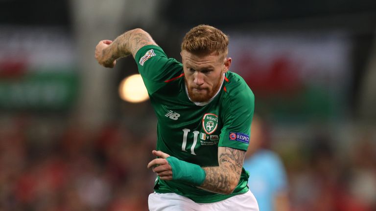 James McClean will play some part in Thursday's friendly against Northern Ireland
