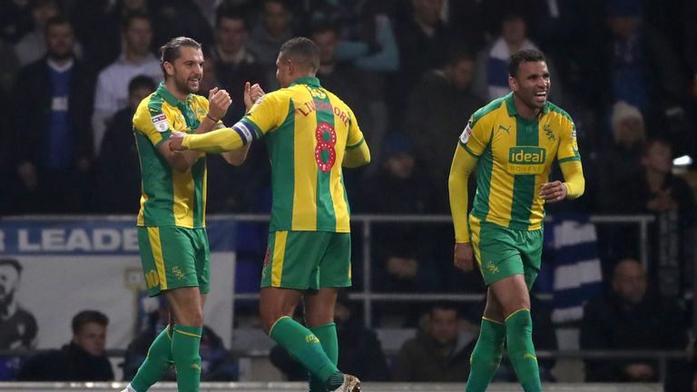 Jay Rodriguez celebrates his opening goal