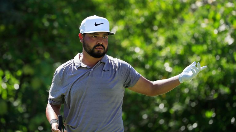 JJ Spaun during the final round of the Mayakoba Classic