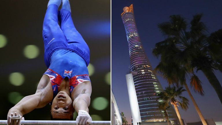 Joe Fraser enjoyed a lively week in Doha for the World Championships