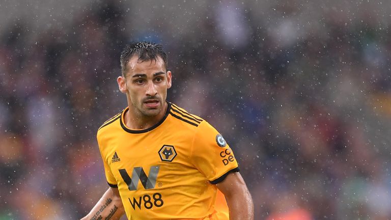 Jonny Castro Otto in action for Wolves
