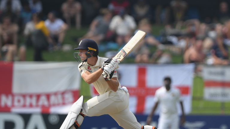 Jos Buttler during Day One of the Second Test match between Sri Lanka and England at Pallekele Cricket Stadium on November 10, 2018 in Kandy, Sri Lanka