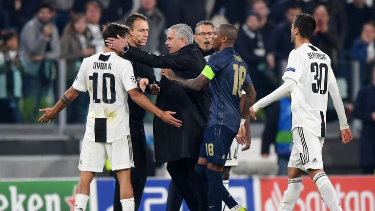  during the UEFA Champions League Group H match between Juventus and Manchester United at Juventus Stadium on November 7, 2018 in Turin, Italy.