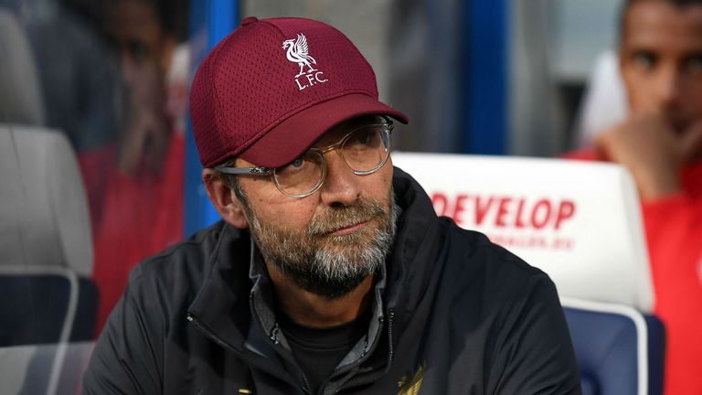 Liverpool manager Jurgen Klopp