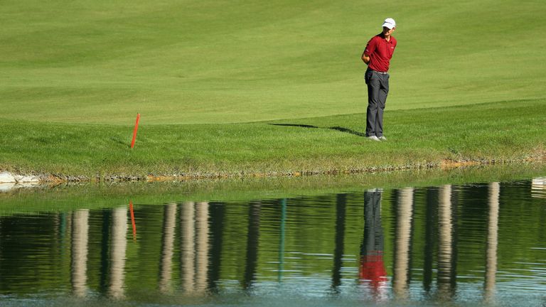 ANTALYA, TURKEY - NOVEMBER 02: during Day Two of the Turkish Airlines Open at the Regnum Carya Golf & Spa Resort on November 2, 2018 in Antalya, Turkey. (Photo by Warren Little/Getty Images)