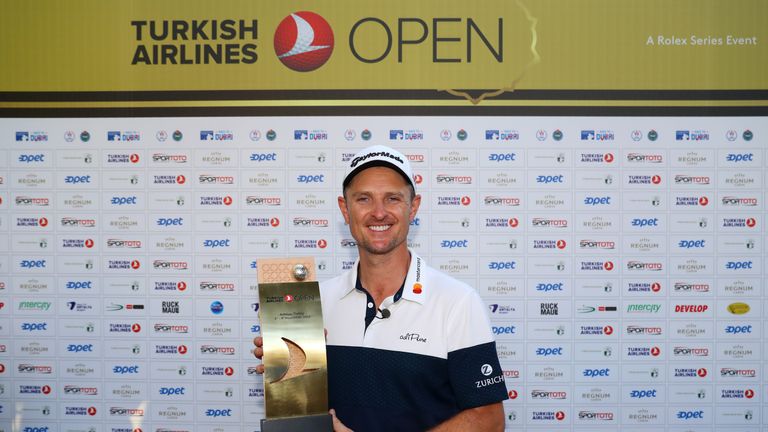  during Day Four of the Turkish Airlines Open at Regnum Carya Golf & Spa Resort on November 4, 2018 in Antalya, Turkey.