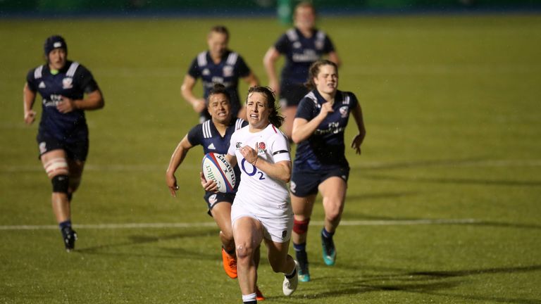 Katy Daley-Mclean breaks for England