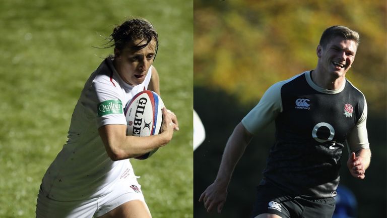  Katy Daley-Mclean and Owen Farrell