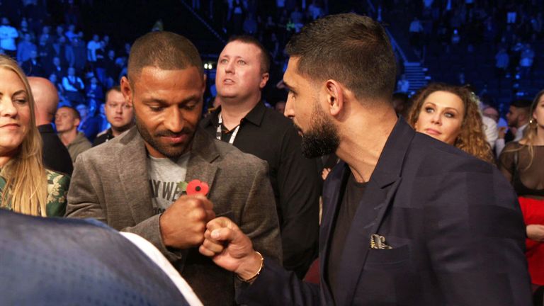 Brook and Khan seemed to come to some sort of agreement in the Manchester Arena on November 10.