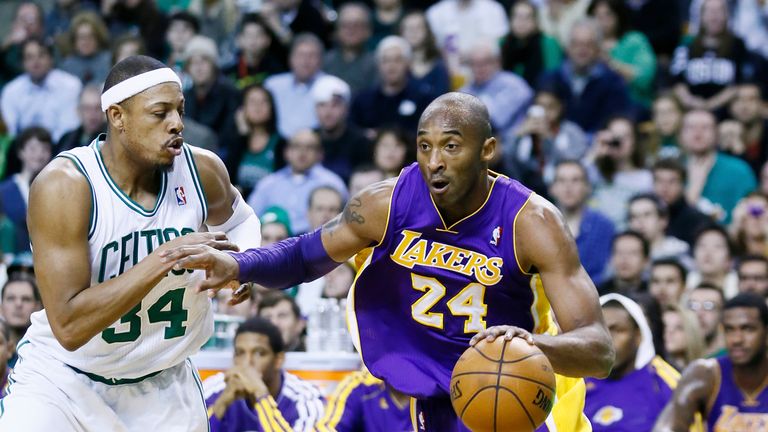 Kobe Bryant scored 60 points in his final NBA appearance