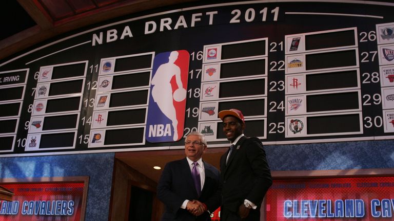Irving as the top draft pick