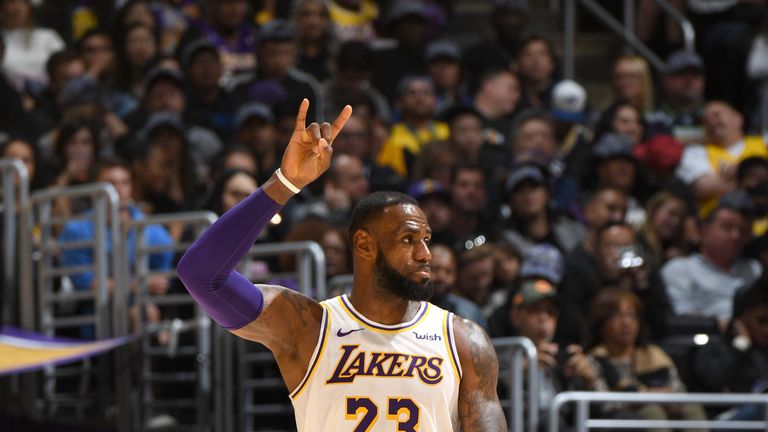 LeBron James is settling into life in Los Angeles