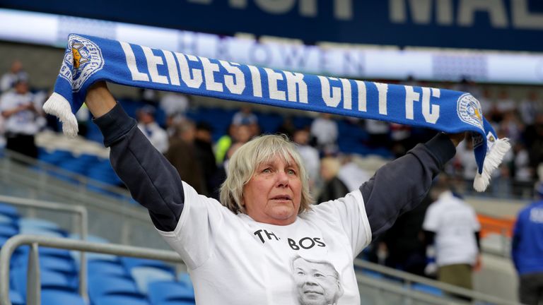A Leicester fan