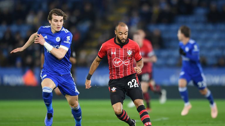 Nathan Redmond looks to break away