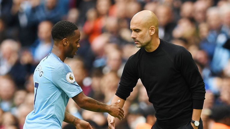 Sterling has improved significantly under Guardiola, according to Higginbotham