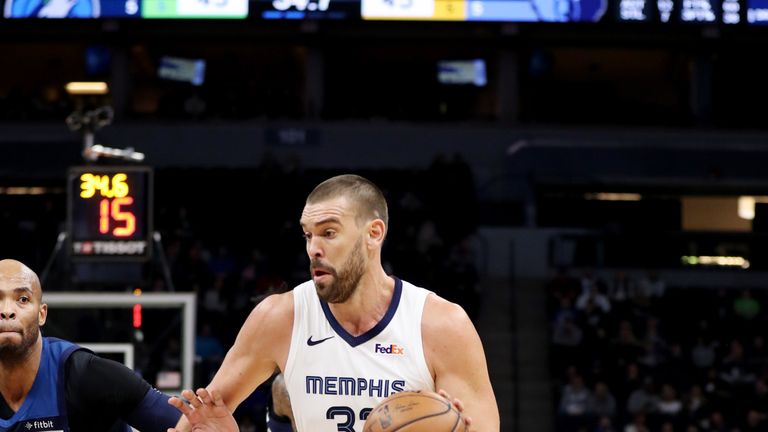 Marc Gasol's double-double helped the Grizzlies past the Timberwolves