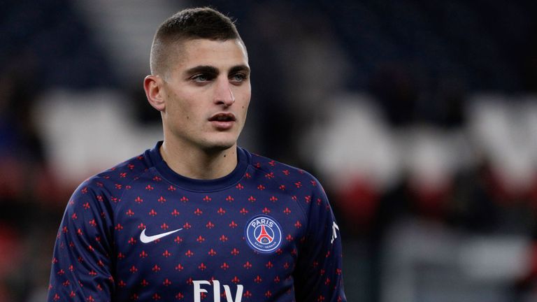 Marco Veratti Doubt For Psg Vs Manchester United In Champions League Last  16 | Football News | Sky Sports