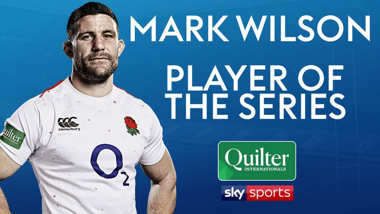 Mark Wilson has been voted &#39;Player of the Series&#39; after a string of good performances in November.