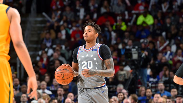Markelle Fultz is facing a spell on the sidelines with a shoulder injury