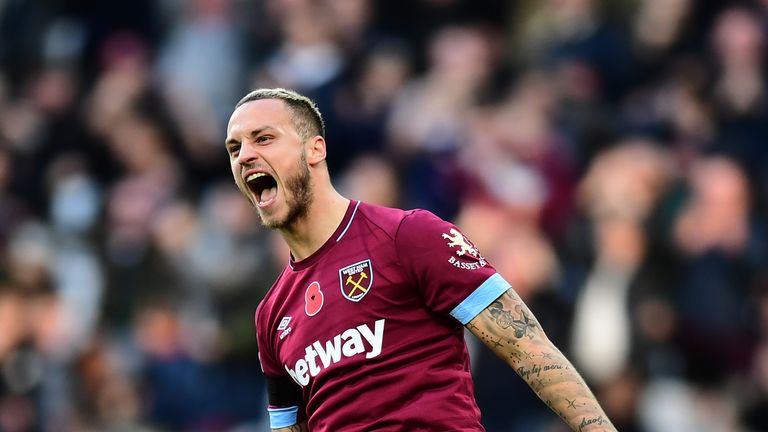Marko Arnautovic Could Leave West Ham For Champions League Football Football News Sky Sports