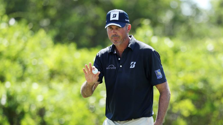 Matt Kuchar during the final round of the Mayakoba Classic