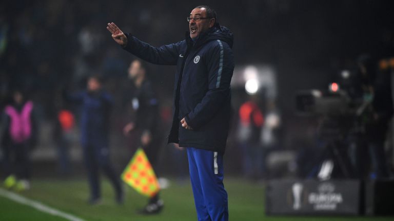 Maurizio Sarri's side kept up their unbeaten record in all competitions
