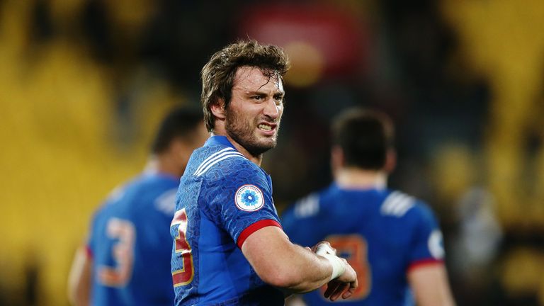 Maxime Medard featured in all three of France's Tests against the All Blacks in June