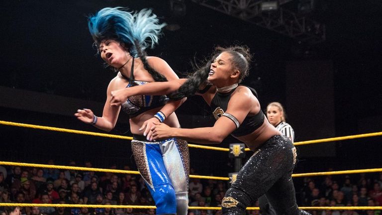 Mia Yim had a tough NXT outing against Bianca Belair